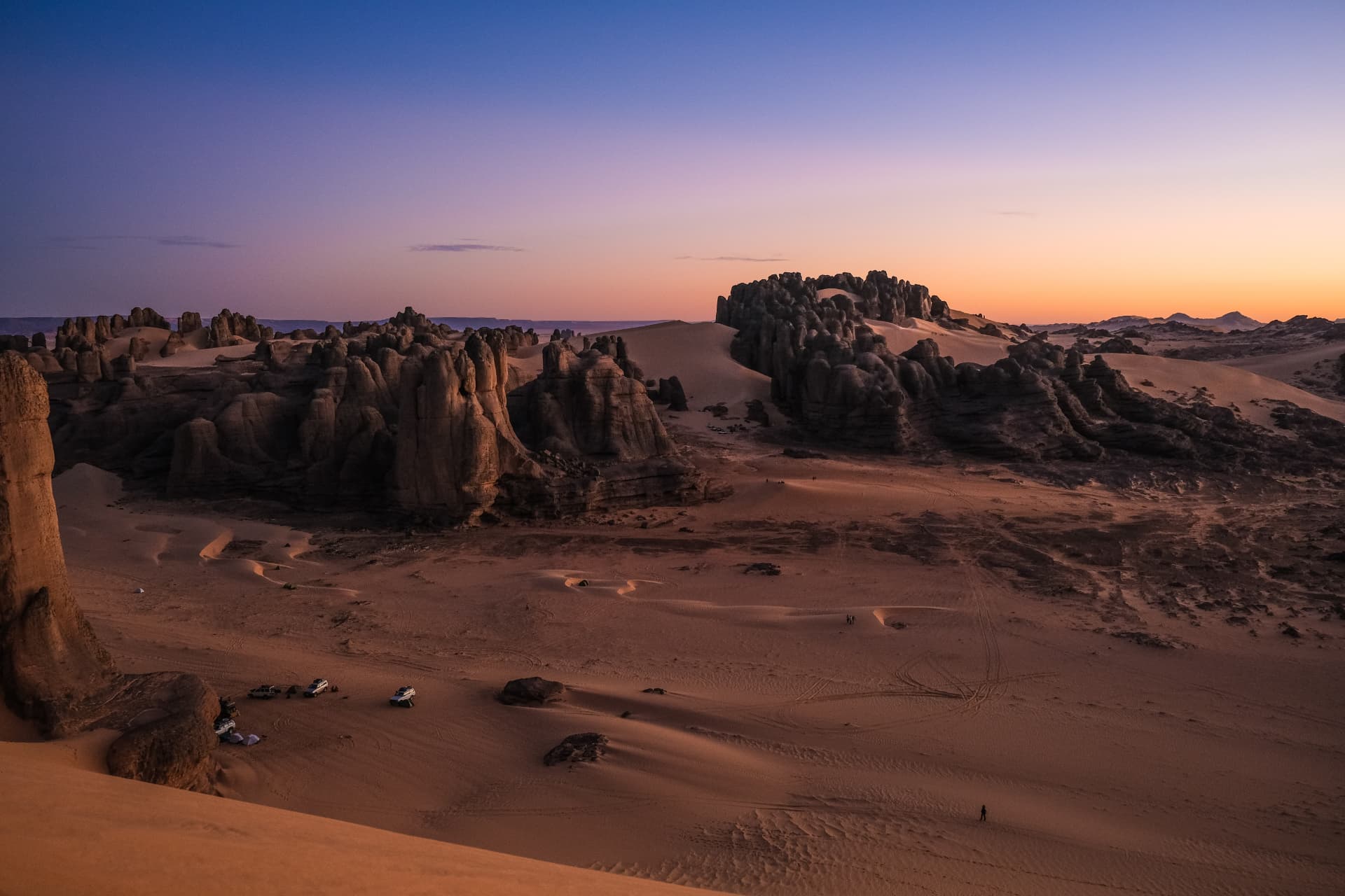 Hoggar landscape near Tamanrasset